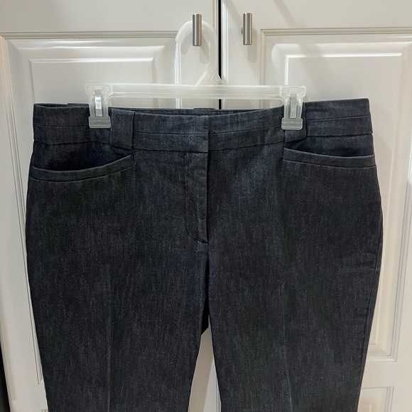 Dalia Collection- Fit & Flare Denim Pants size 14 - Picture 3 of 9